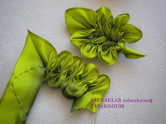 Вышивка с помощью лент на высшем уровне