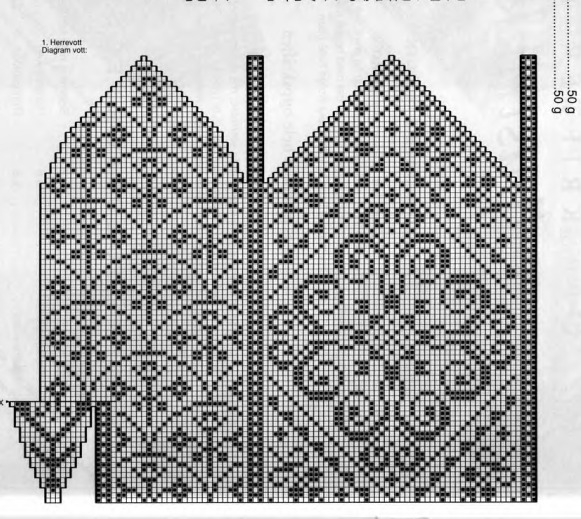 Замечательная подборка разных схем варежек