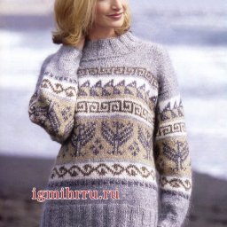 ​Жаккард спицами