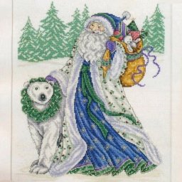 Дед Мороз с медведем