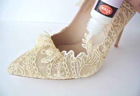 Декорируем туфли своими руками