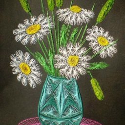 Картина в технике изонить