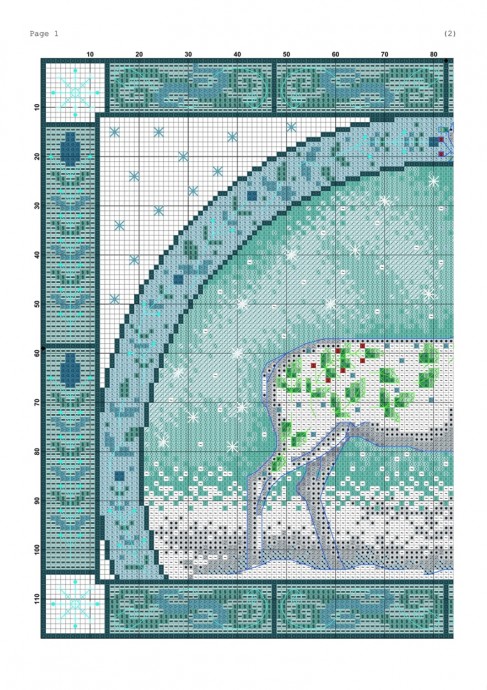 Вышитый олень