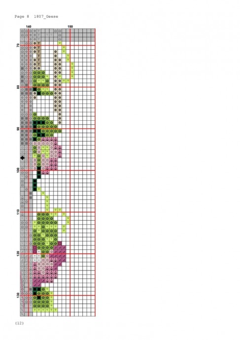 ​Вышиваем гусей