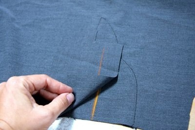 Интересный вариант обработки низа рукава