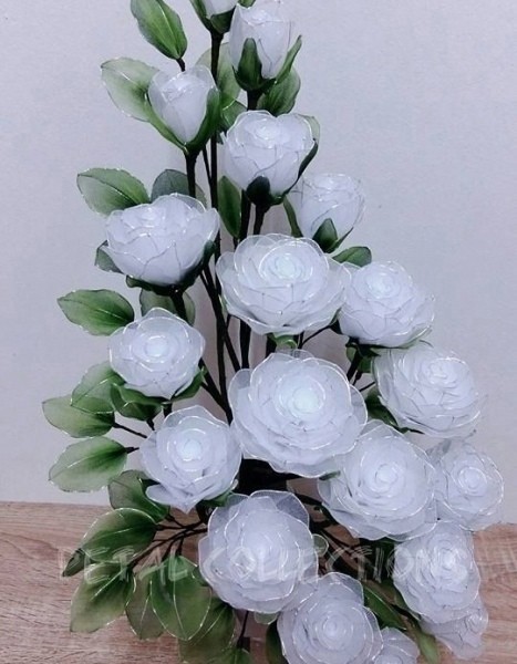 Цветы из капрона