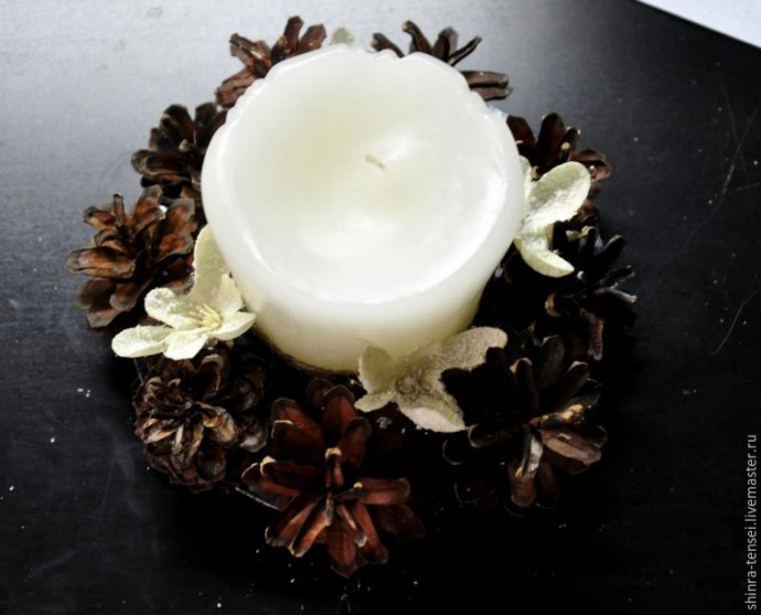 Праздничный подсвечник Праздничный подсвечник