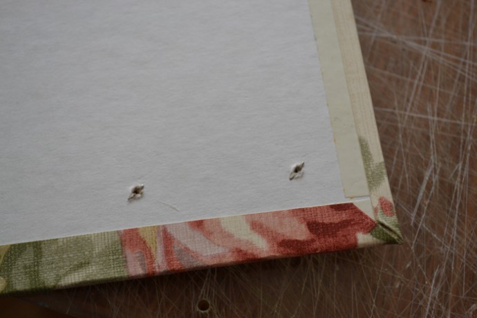 Блокнот в красивой бумажной обложке