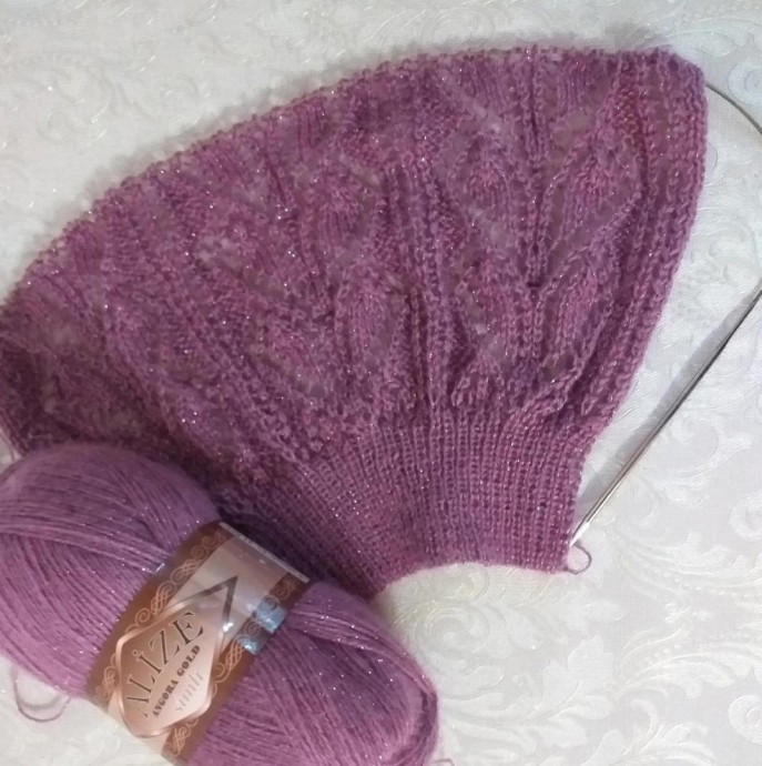 ​Чудесные узоры для вязания на спицах