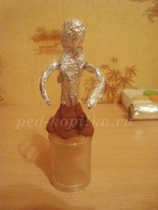 Лепка фигур из пластилина