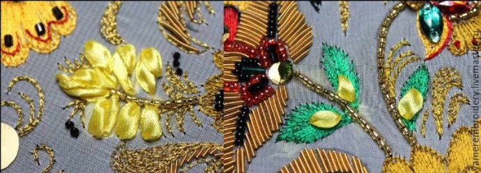 Вышиваем хохлому в разных техниках