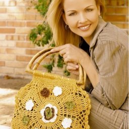 ​Очень красивая летняя сумка