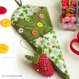 Шьём оригинальный и удобный чехол для ножниц