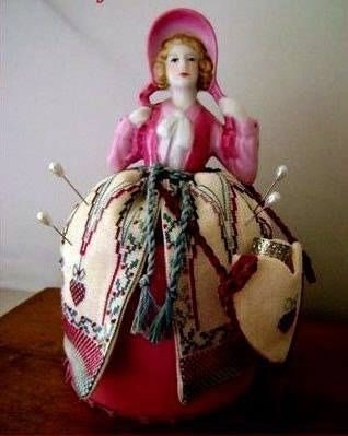 Винтажные куклы-игольницы