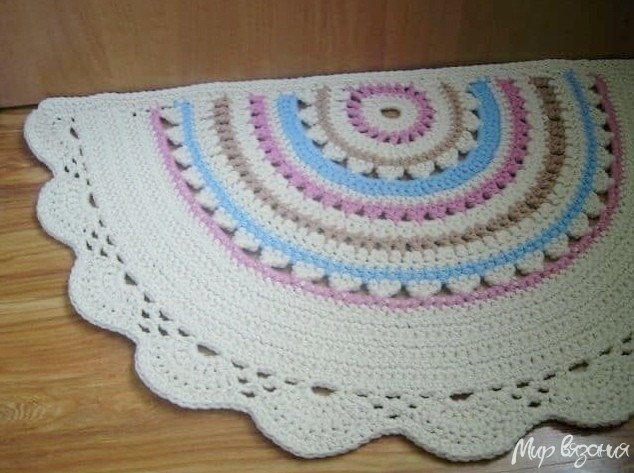 ​Вяжем придверные коврики
