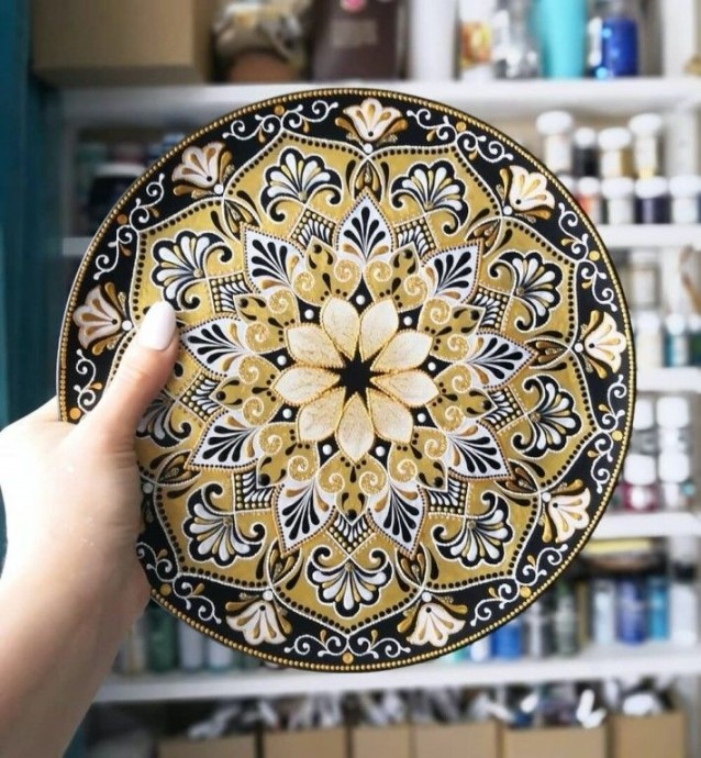 ​Идеи росписи тарелок