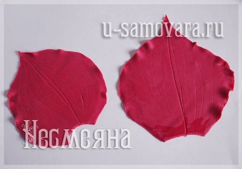 Каллы из мастики