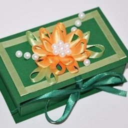 Коробочка-шкатулка для упаковки подарка