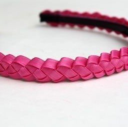 Красивое плетение ободка