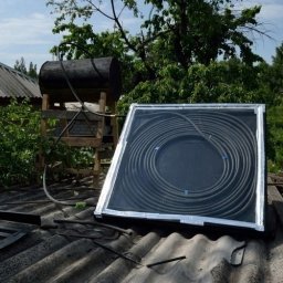 Солнечный коллектор из шланга своими руками