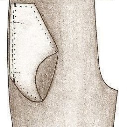 Карманы в боковых швах