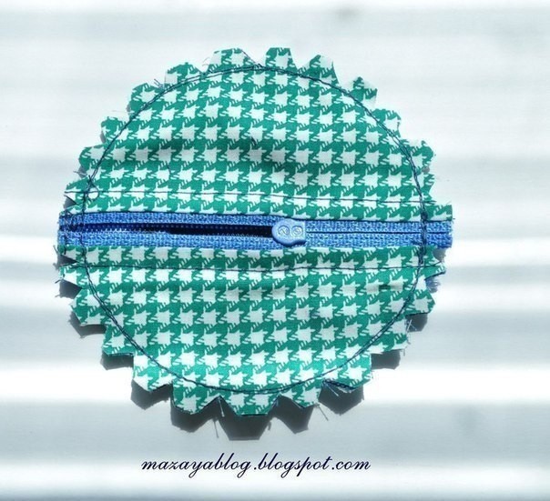 Сумочка-брелок для хранения наушников