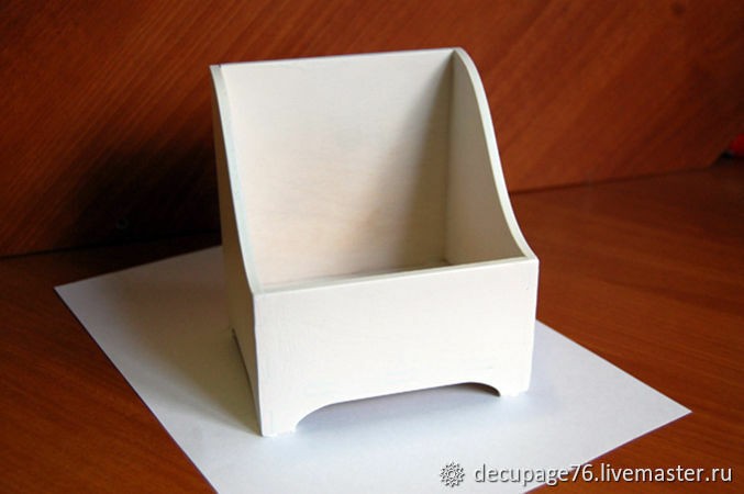 Сборка заготовок для декупажа