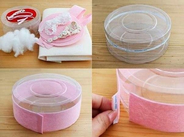 Подарочная коробка в виде торта