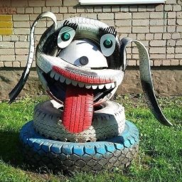 ​Идеи поделок из старых шин