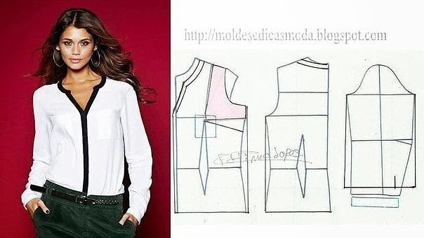 ​Моделирование модных блузок