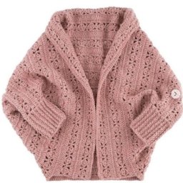 ​Нежное болеро крючком