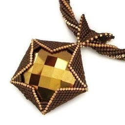 Оплетение кристалла в форме звезды