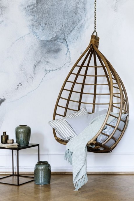 ​Подборка стильных подвесных качелей: идеи для счастья