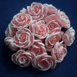 ​Салфеточные розы