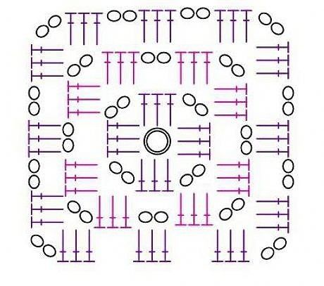 Творчество из квадратных мотивов