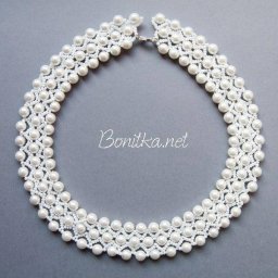 Белоснежное колье