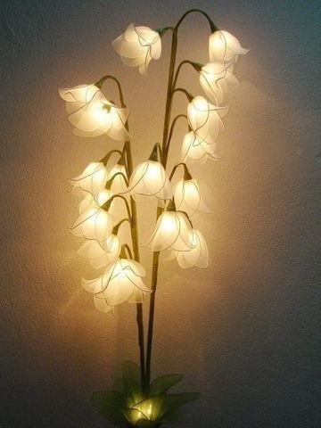 Букеты-ночники из капрона