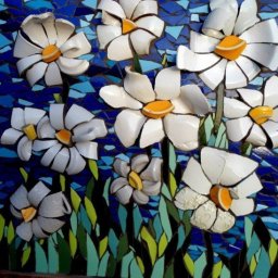 ​Идеи создания декора из битой посуды и осколков керамической плитки