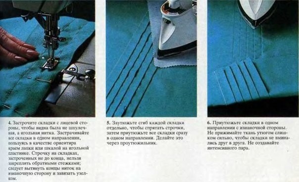 Отделочные или декоративные складки Отделочные или декоративные складки