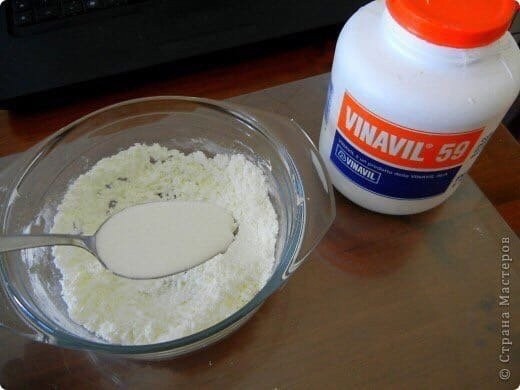 Холодный фарфор для лепки за 10 минут