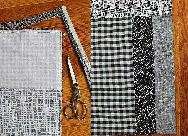 Простое одеяло в лоскутной технике