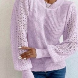 Джемпер с втачными рукавами