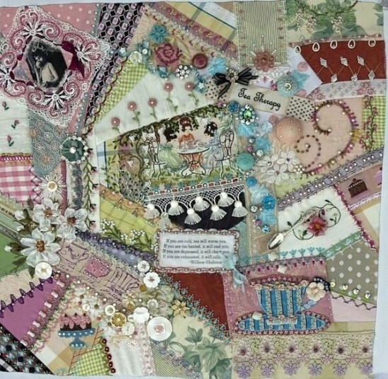 Крейзи-квилт или безумные лоскутки