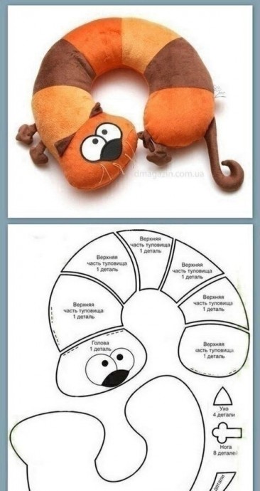 Подушечки под шею