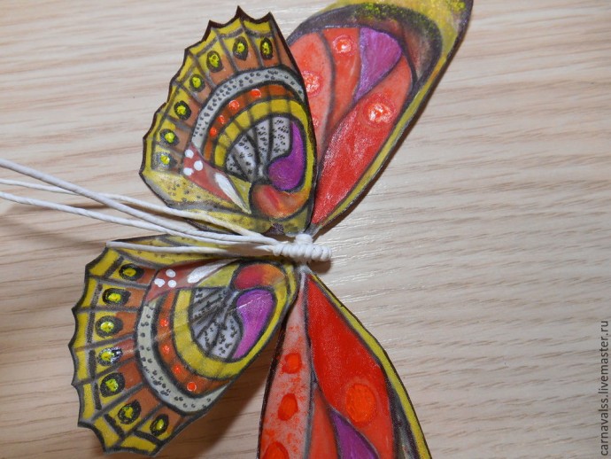 Интерьерная бабочка