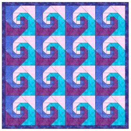 Пэчворк "Улитка"