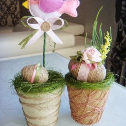 Пасхальный топиарий