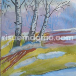 ​Рисуем весну