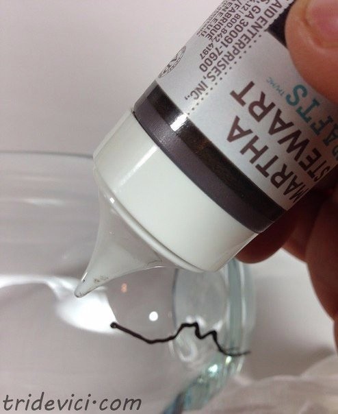 Роспись по стеклу "Сакура"