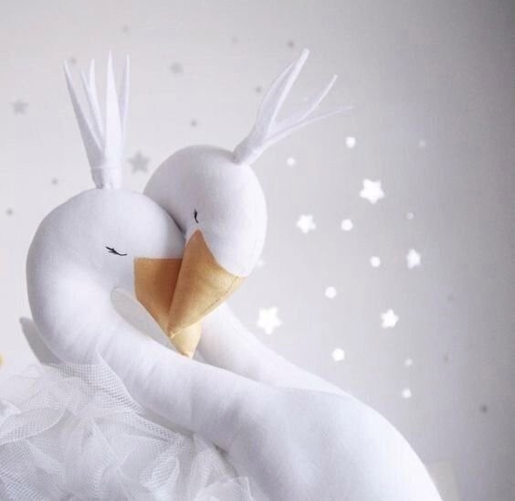 Влюблённые лебеди